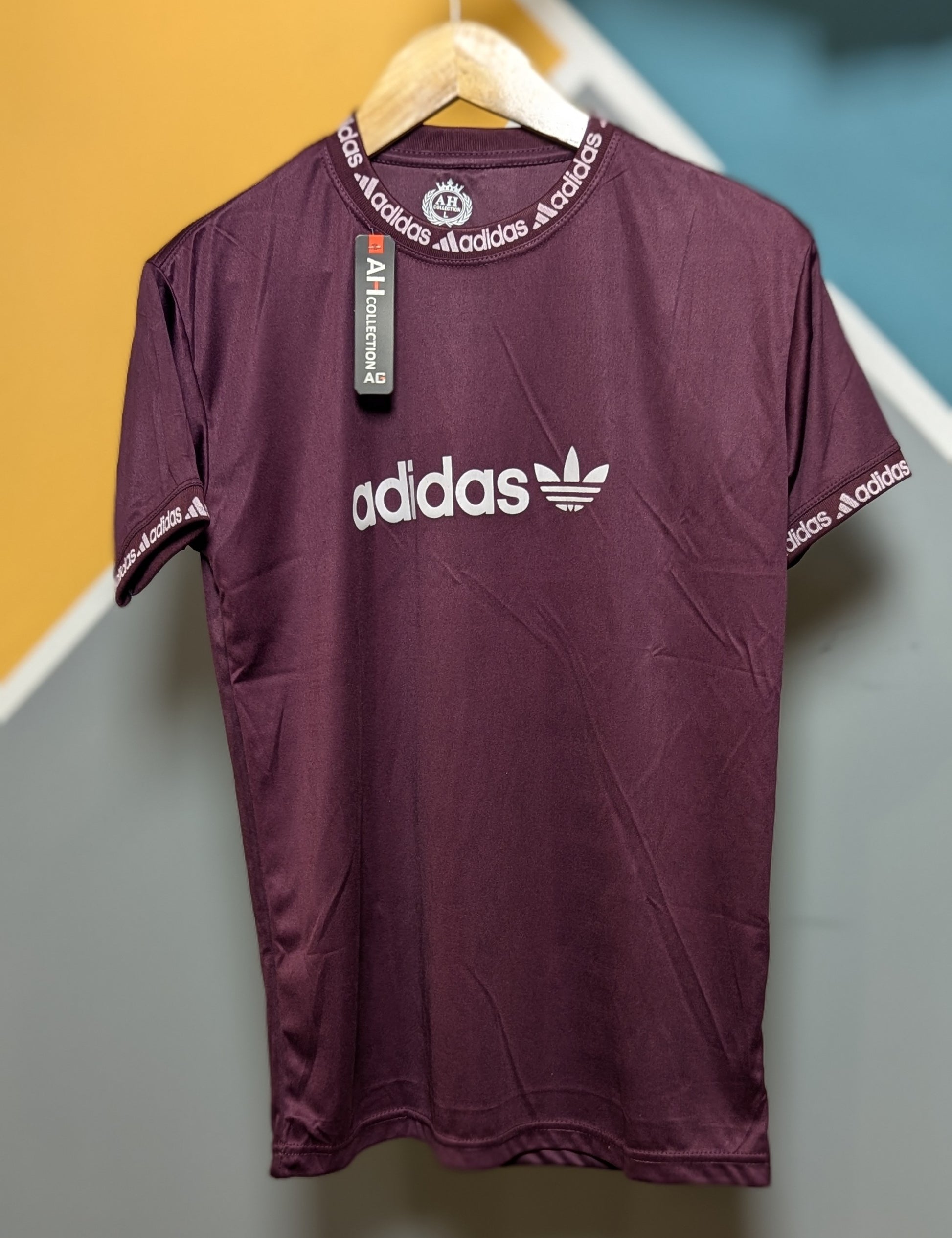 Thriftspo Deep Purple Dri‑Fit Tee – Streetwear
