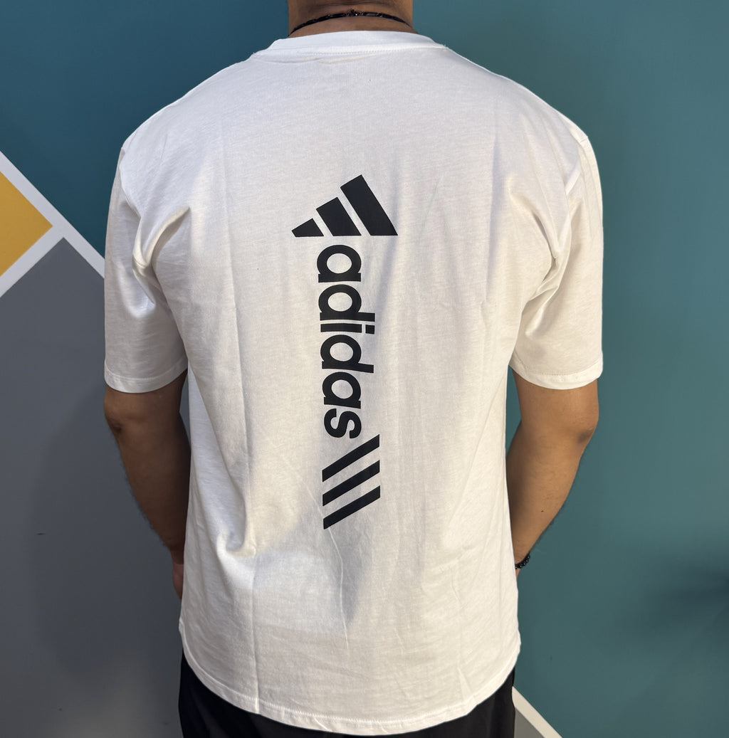 Thriftspo White Drop‑Shoulder Baggy Tee – Oversized Streetwear Classic