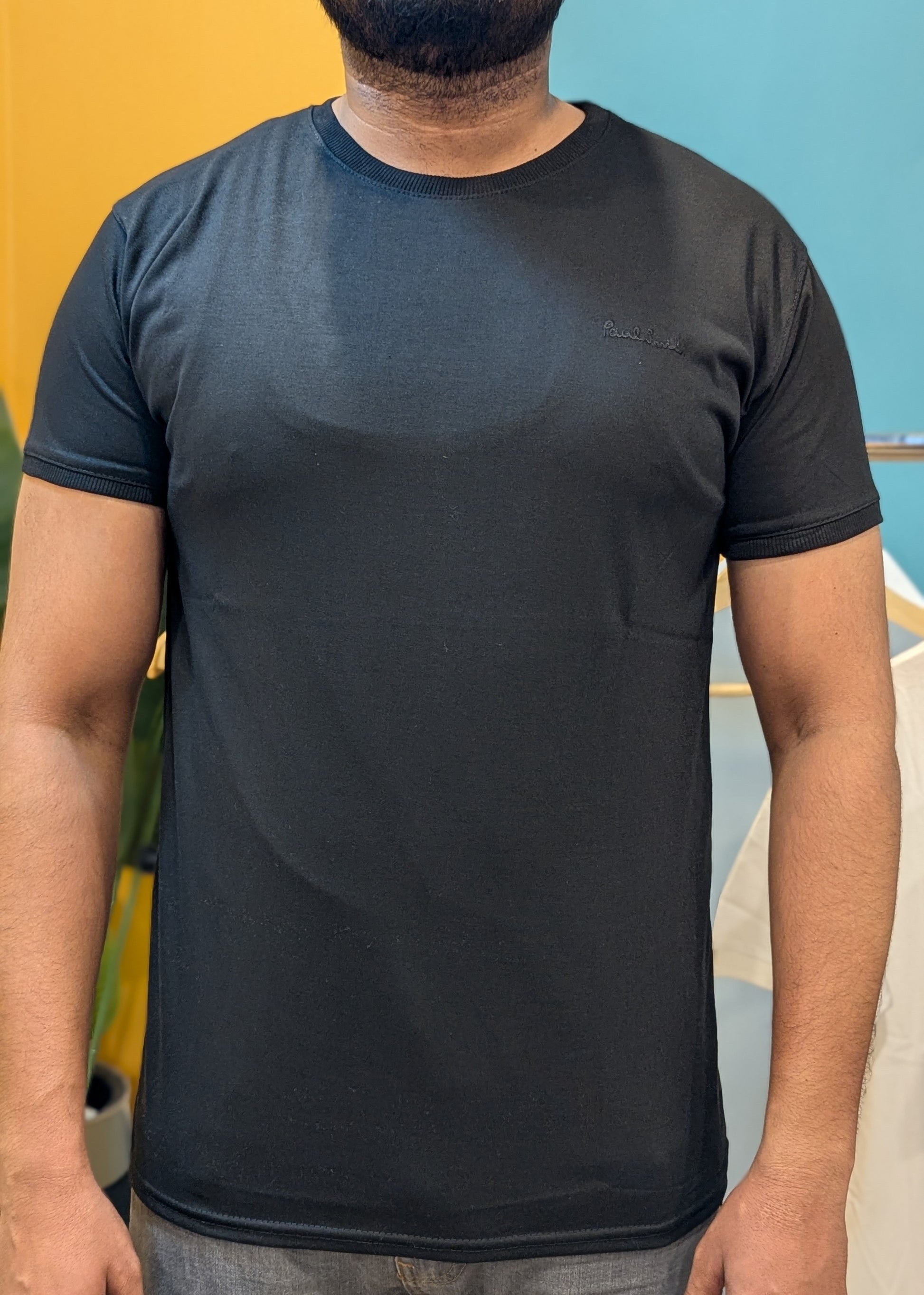 Thriftspo Classic Pure Cotton T-Shirt – White & Black Edition