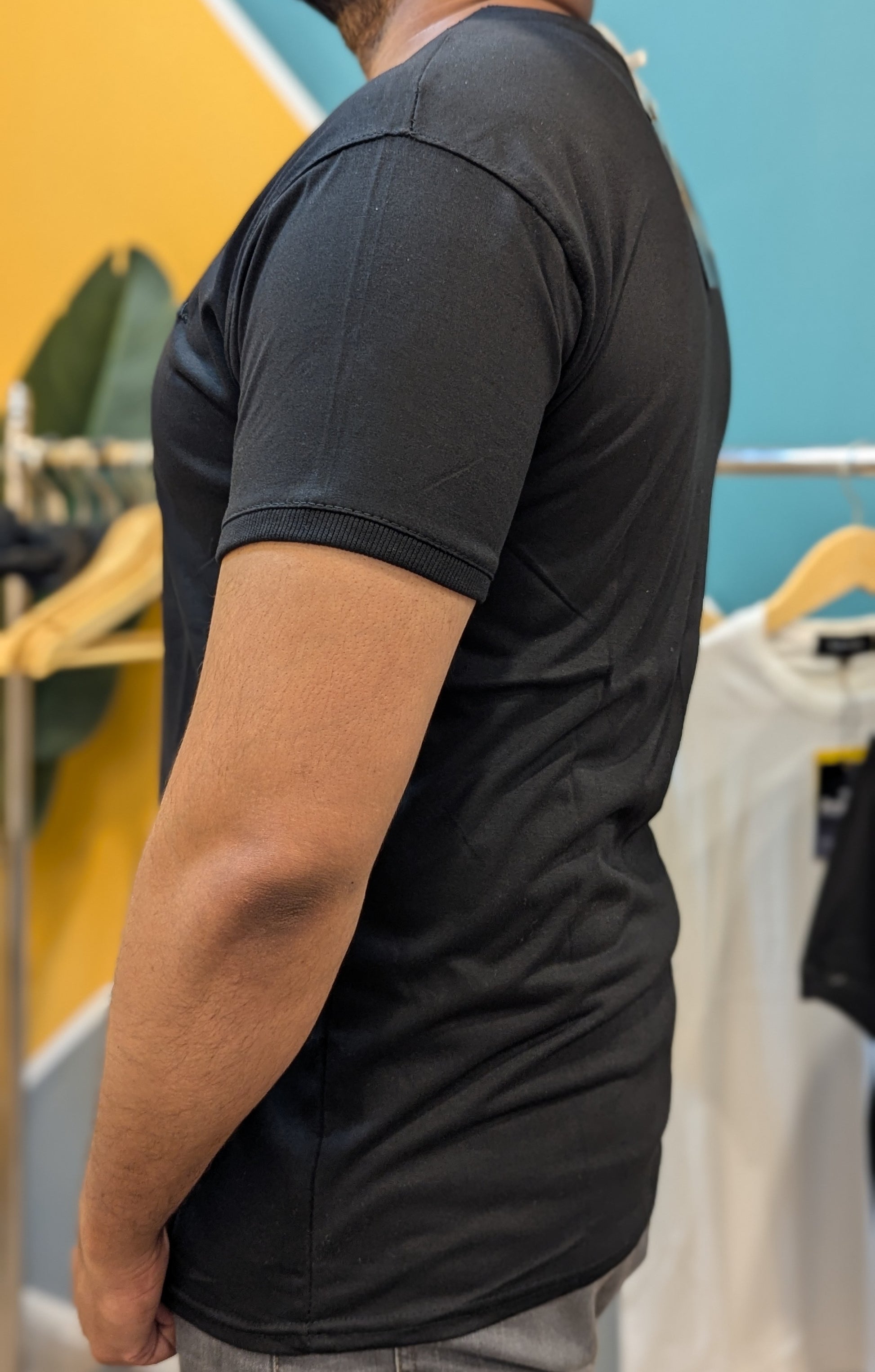 Thriftspo Classic Pure Cotton T-Shirt – White & Black Edition