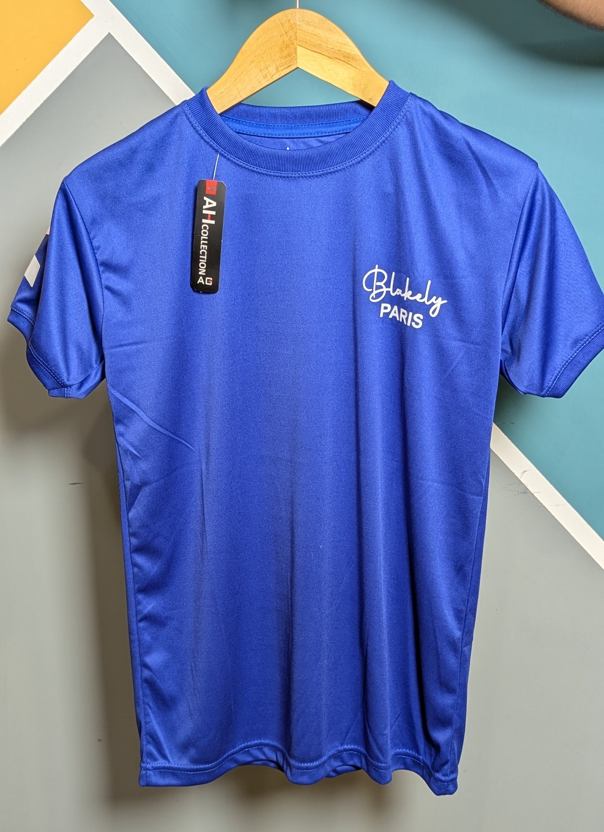 Thriftspo Blue Dri‑Fit Performance Tee