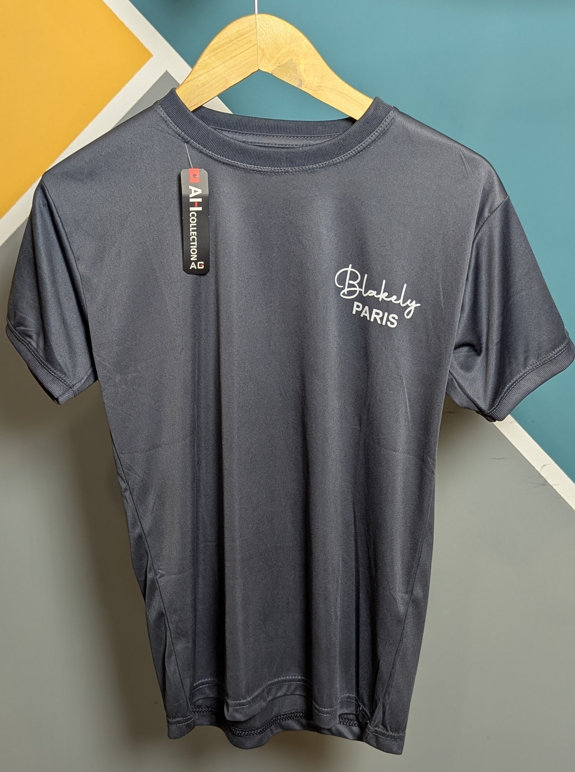 Thriftspo Gray Dri‑Fit Performance Tee