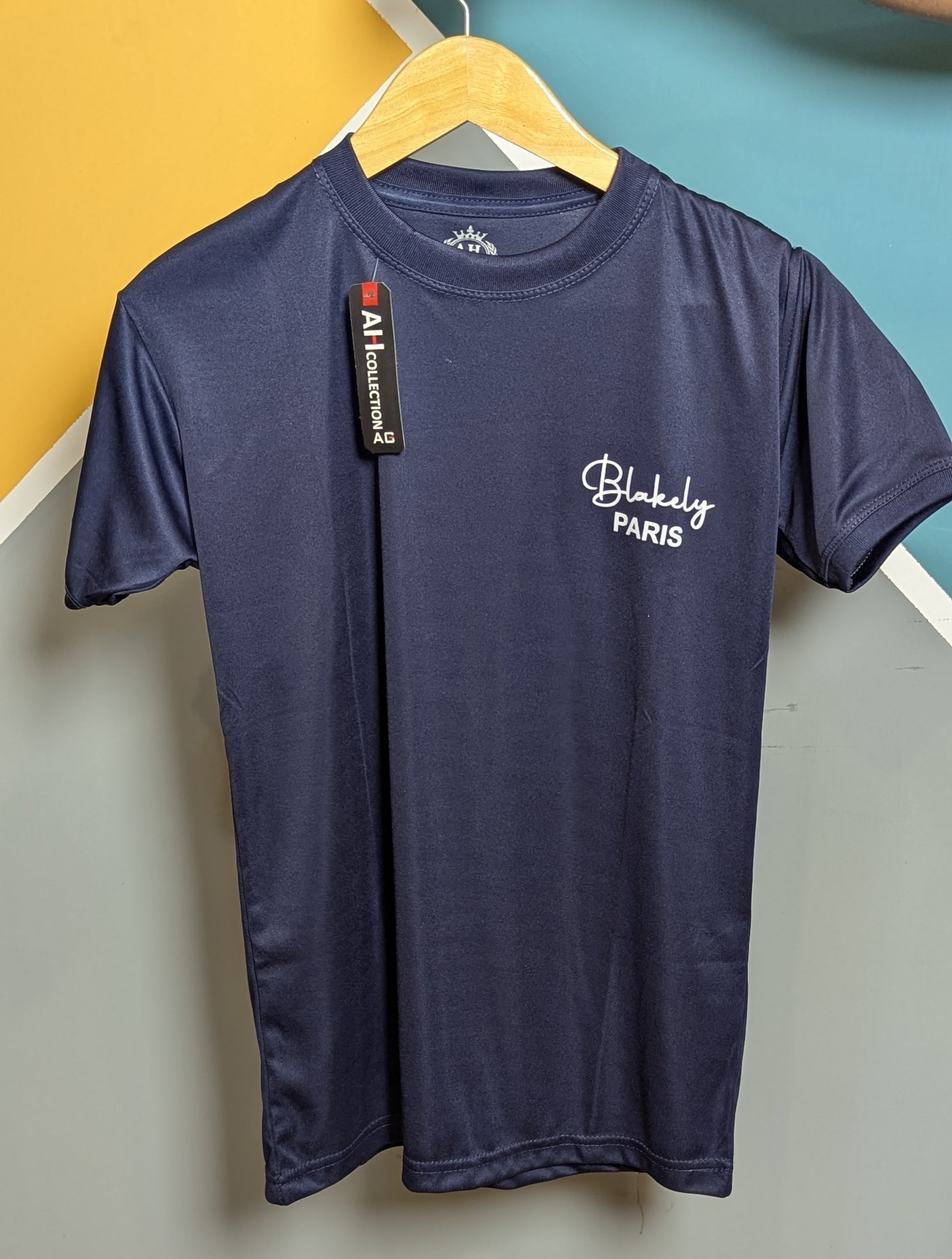 Thriftspo Dark Blue Dri‑Fit Performance Tee