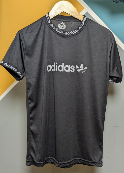 Thriftspo Black Dri‑Fit Tee – Streetwear