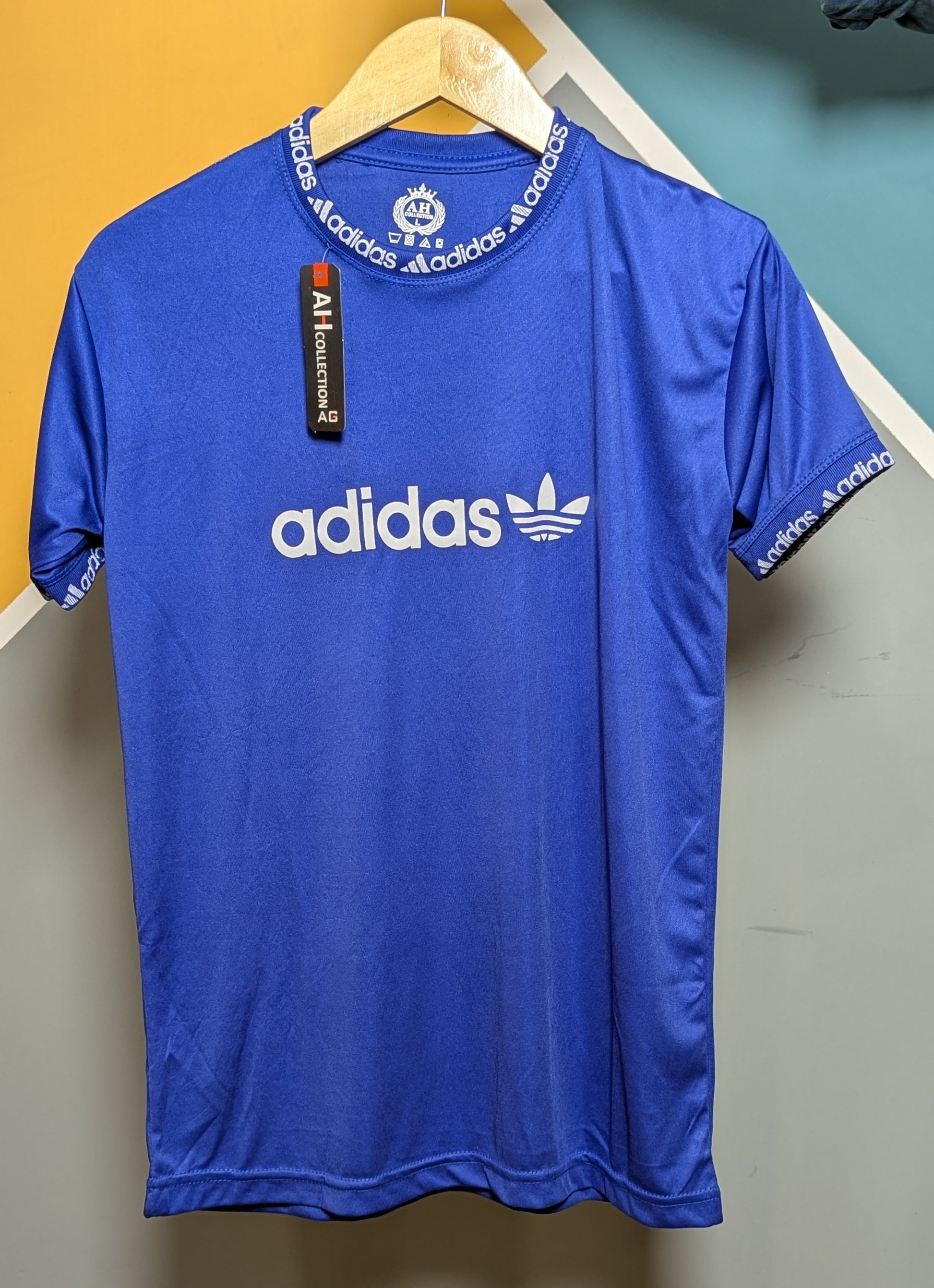 Thriftspo Blue Dri‑Fit Tee – Streetwear