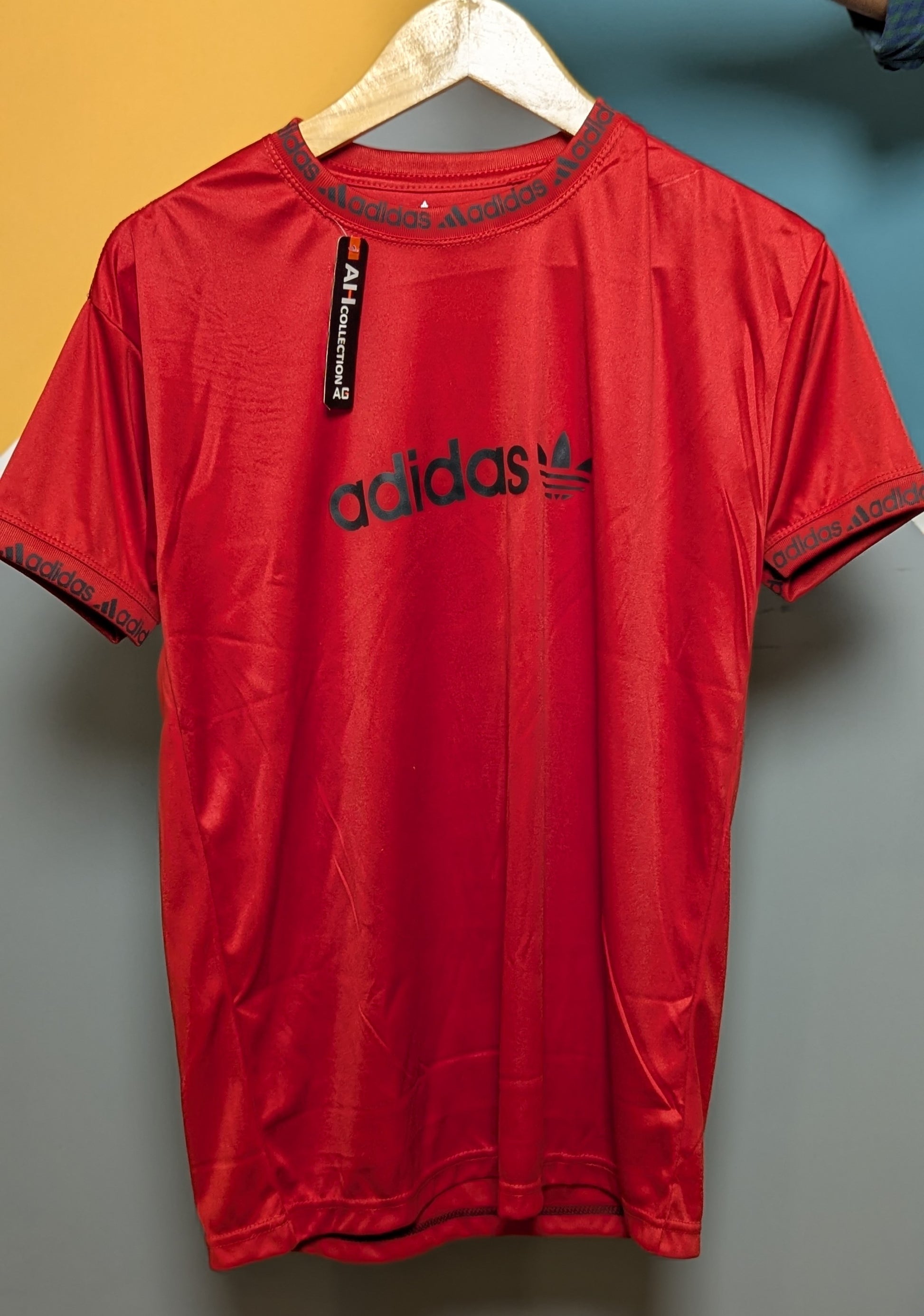 Thriftspo Red Dri‑Fit Tee – Streetwear