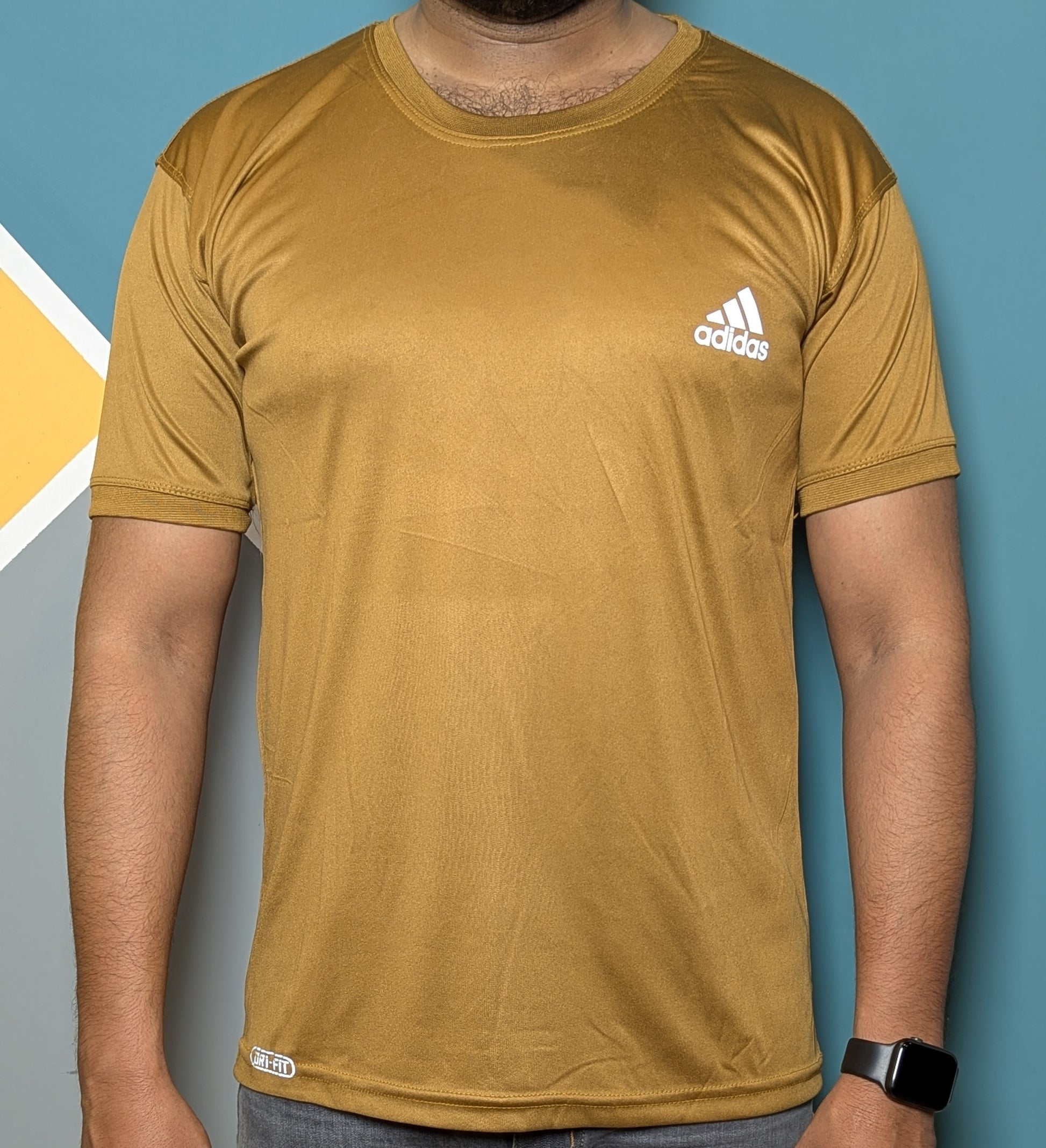 Thriftspo Camel Dri-Fit Cotton-Poly Tee