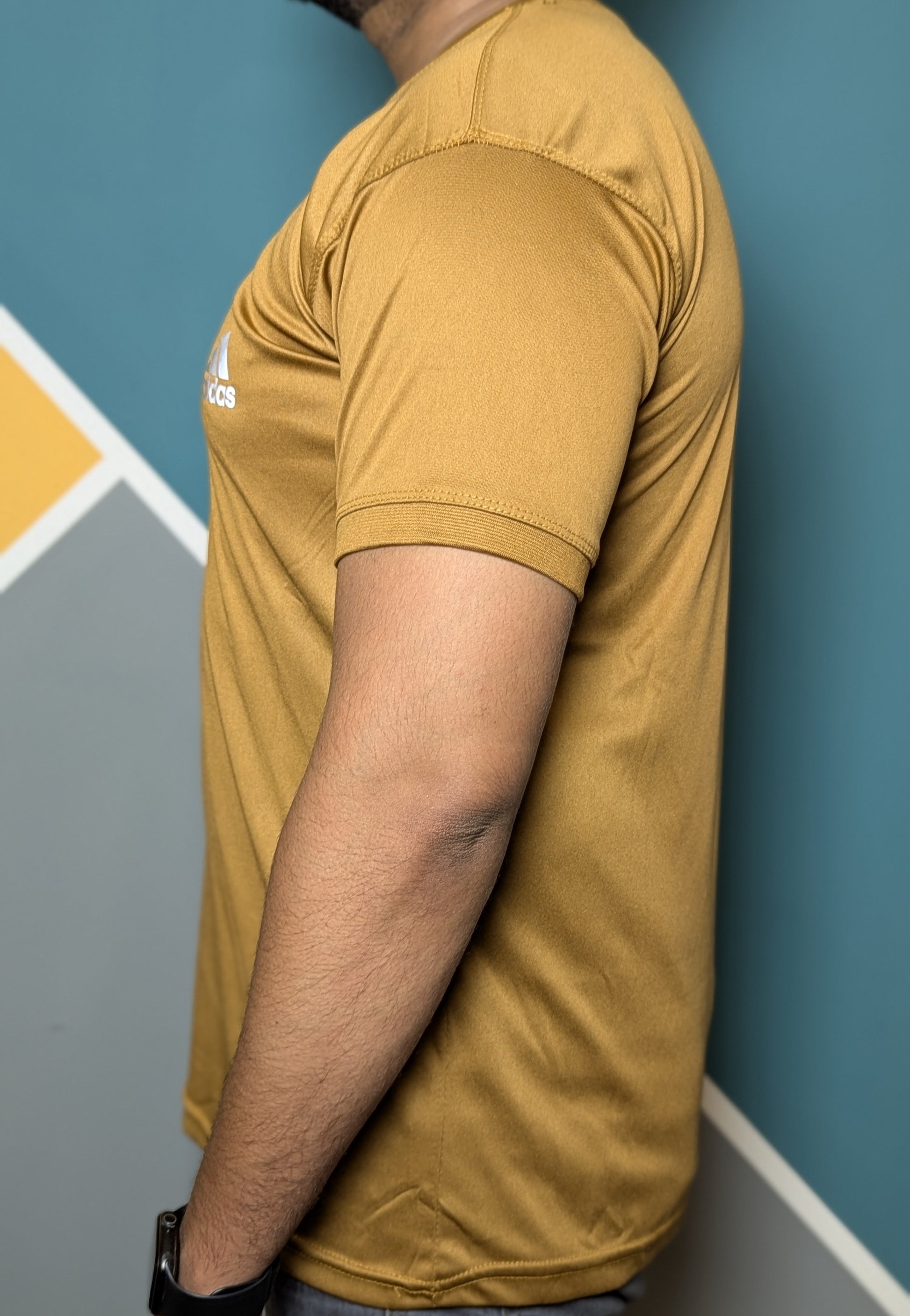 Thriftspo Camel Dri-Fit Cotton-Poly Tee