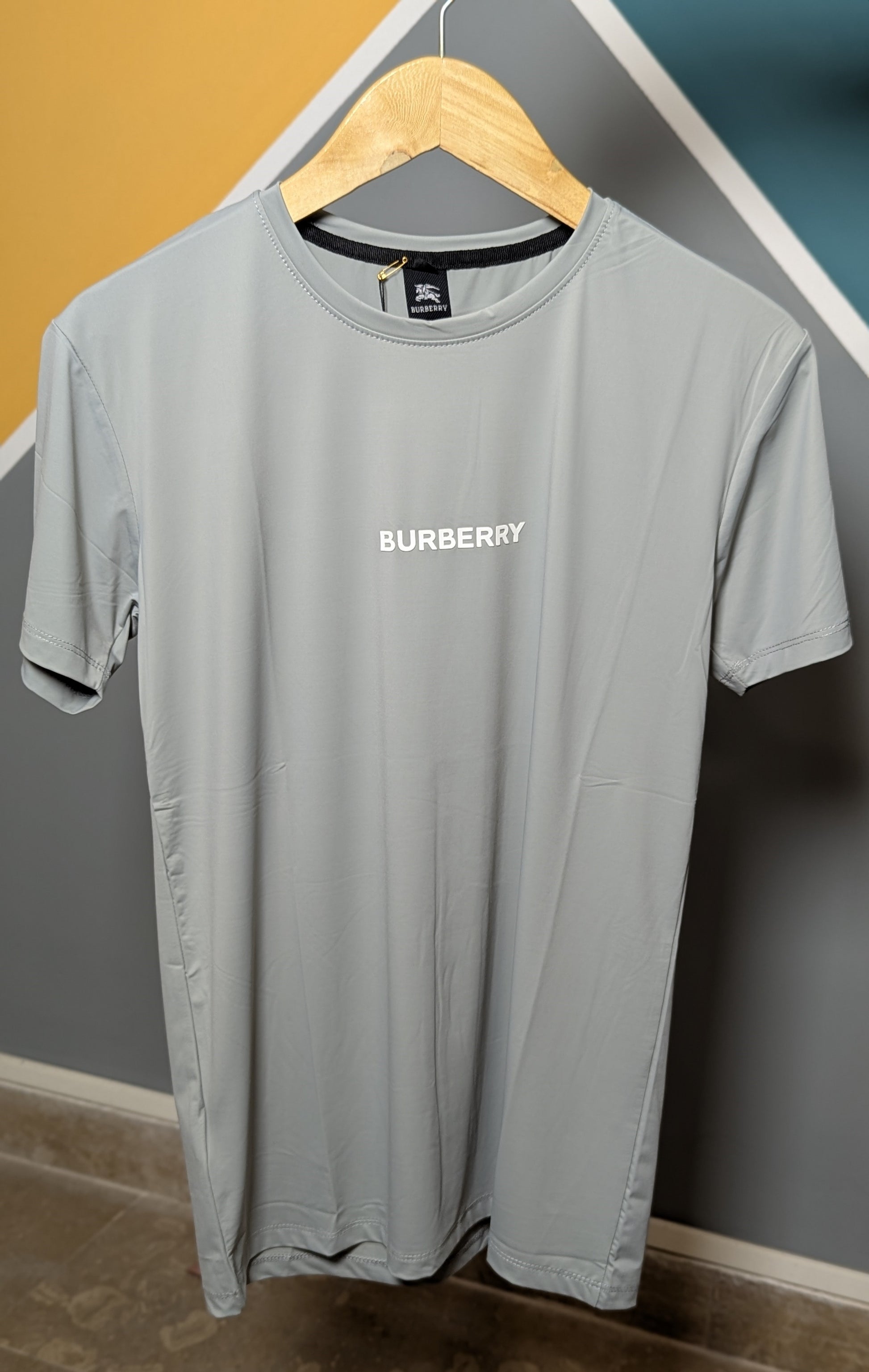 Thriftspo Silver China‑Cotton Half‑Sleeve Tee – Iconic Tees