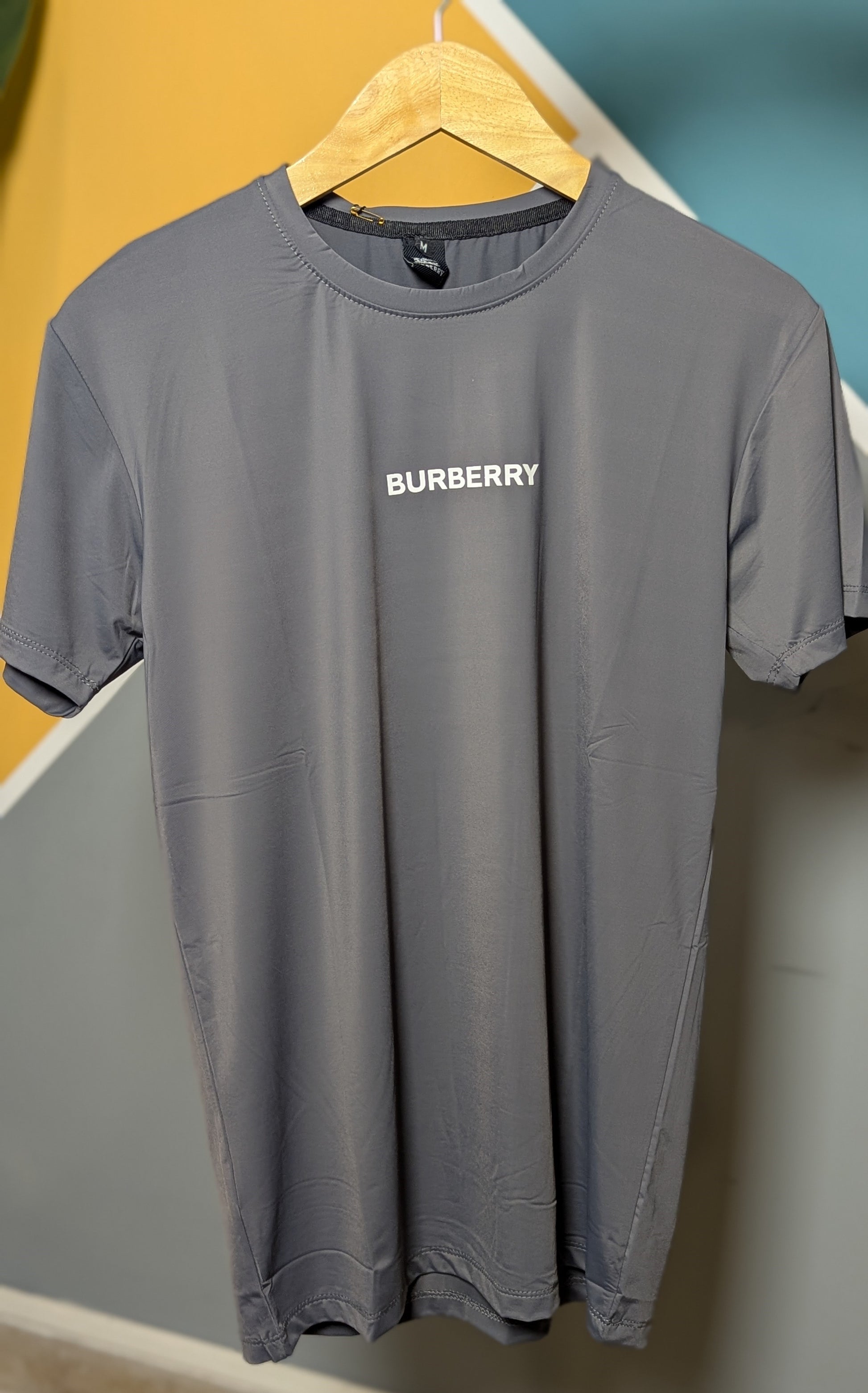 Thriftspo Gray China‑Cotton Half‑Sleeve Tee – Iconic Tees