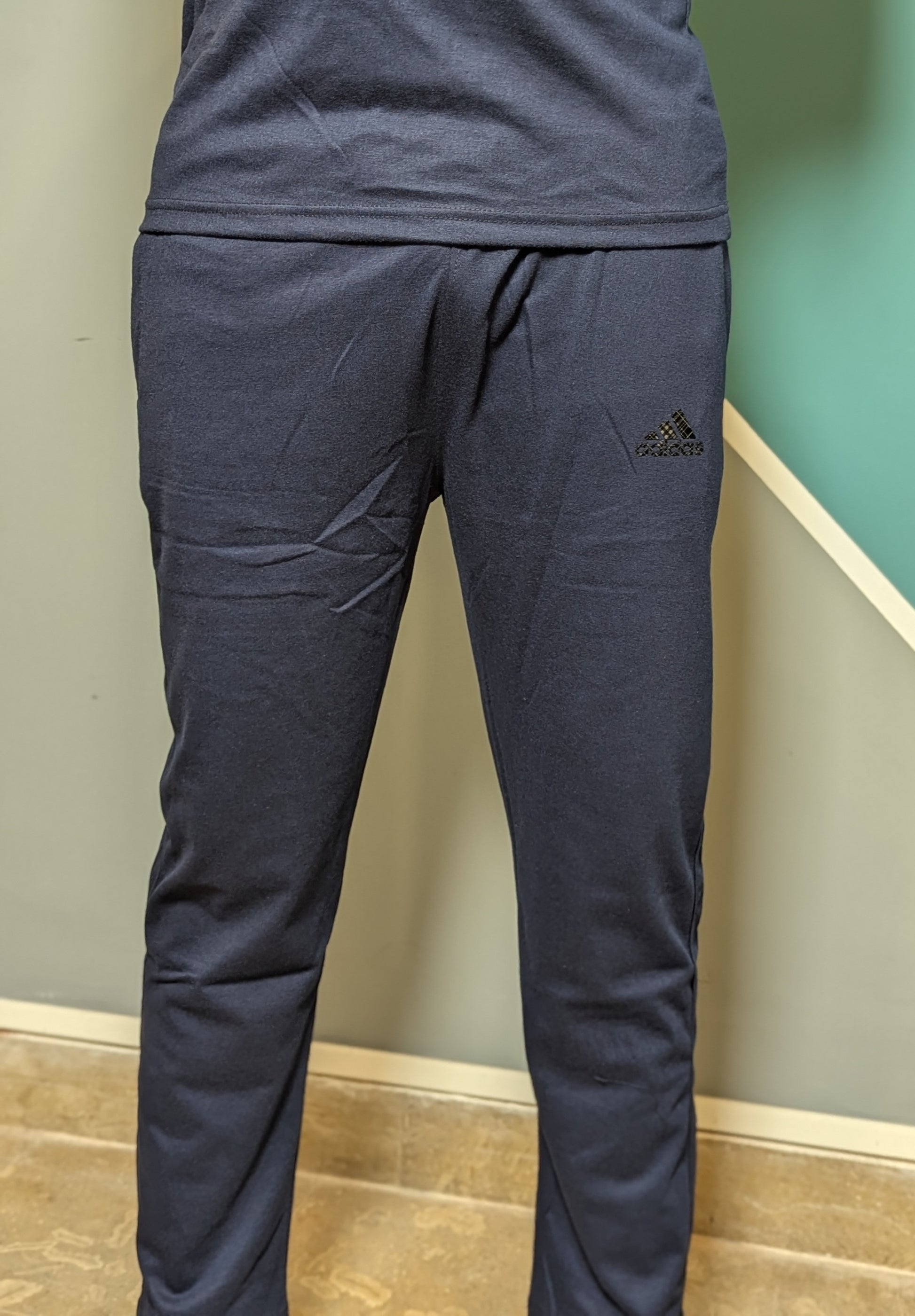 Thriftspo Navy Jersey Cotton Tracksuit Set – Relaxed Tee & Trousers